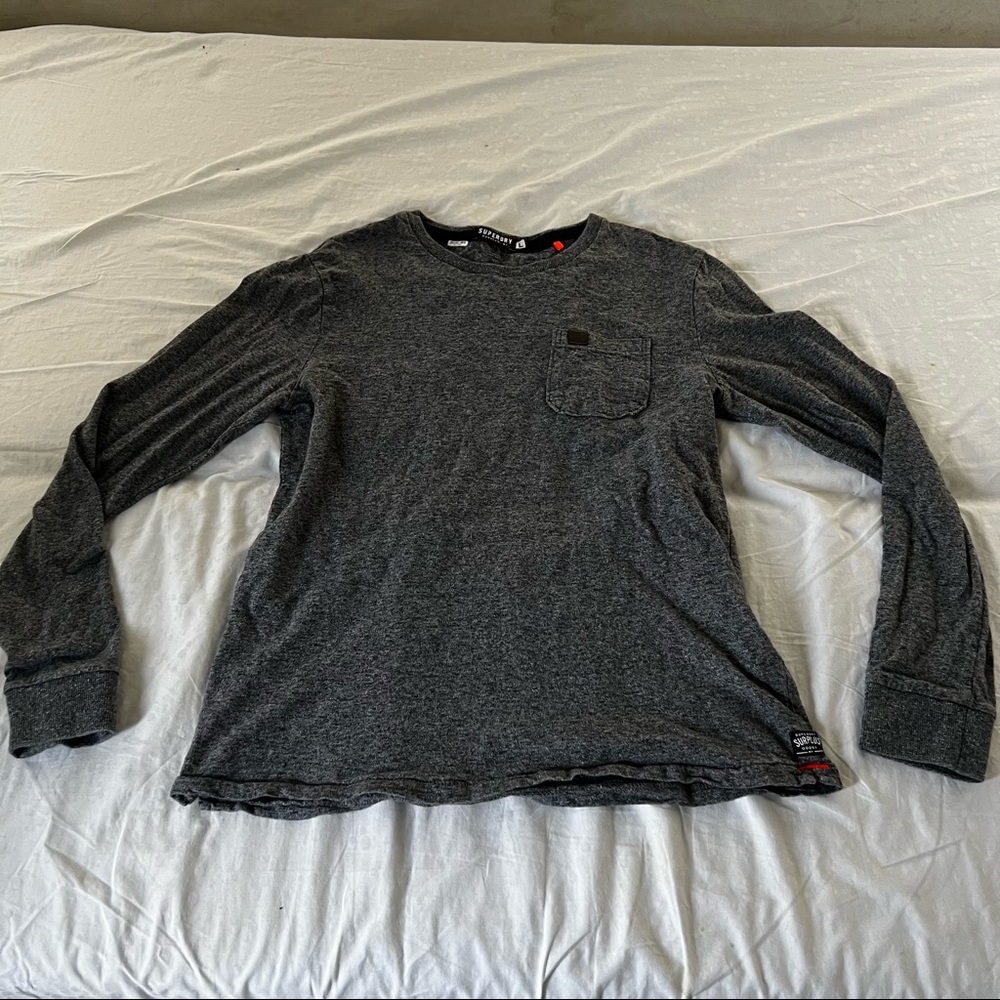 Superdry Surplus long sleeve thermal shirt Large